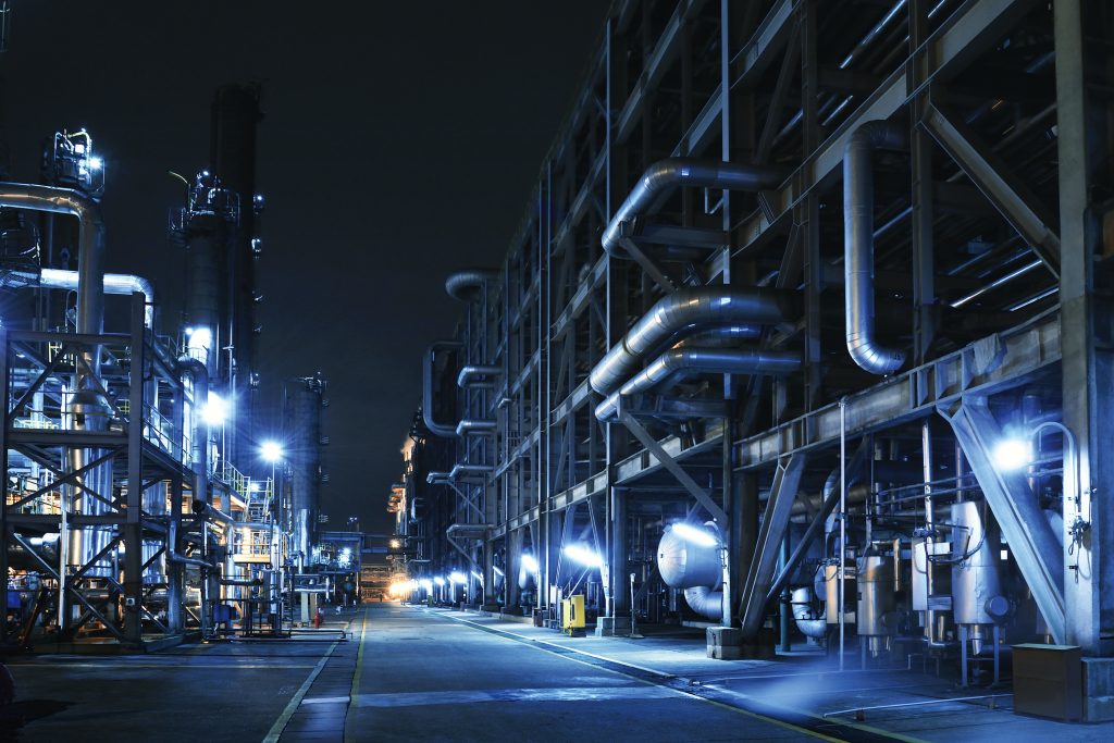 Image d'une industrie avec du process