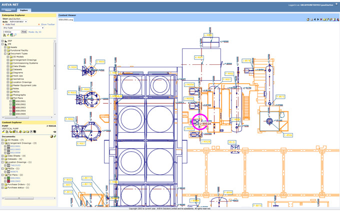 AVEVA NET Portal 2D