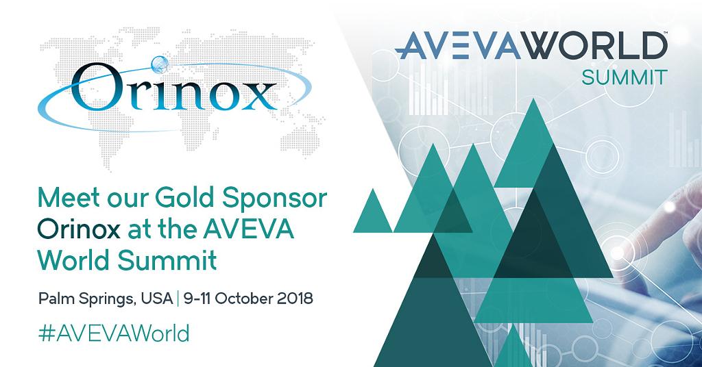 Orinox Gold Sponsor AVEVA Summit