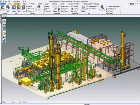 AVEVA E3D 3D Model view