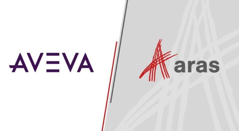 Partenariat AVEVA ARAS logos